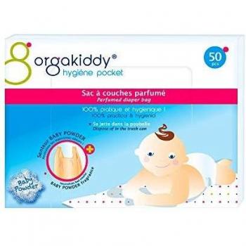 Orgakiddy Zaino per Pannolini Fragrante – 50 Sacchetti