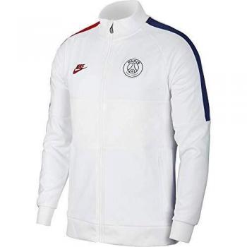 PSG Nike Herrenjacke – Weiß/Rot Kollektion