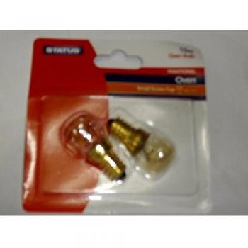 Red 15W SES E14 Oven Light