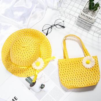 Bolso de mano con flores