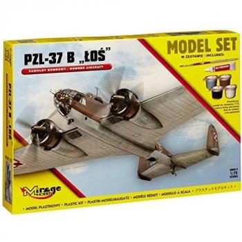 Set Pzl‑37 B Los 1:72 – Mirage Hobby