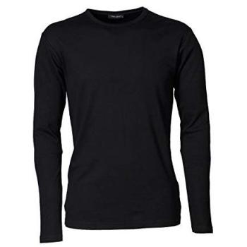 TeeJays Herren Langarmshirt in taillierter Passform